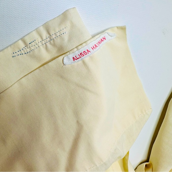 VTG 70s Hanae Mori Twin Sheet, Nude Cream Color w/ Butterflies Brown Orange Blue - Picture 5 of 5